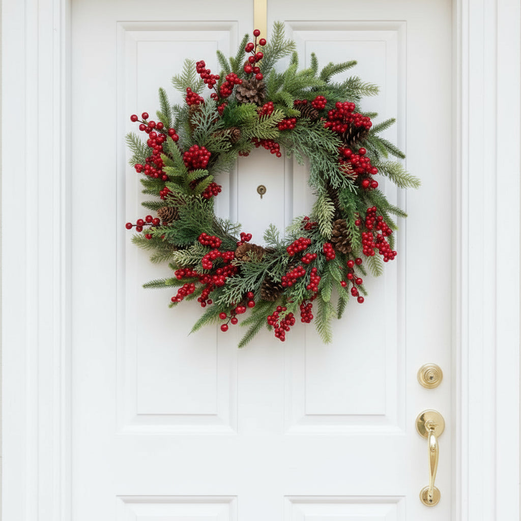 Pine & Berry Christmas Wreath