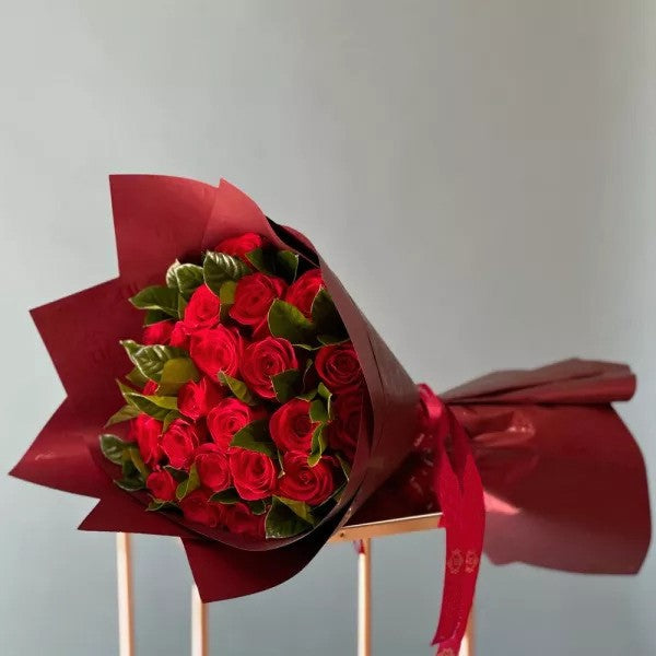 Red rose bouquet online flower delivery